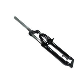 Вилка велосипедная PARTNER, 26", 1-1/8", алюминий, безрезьбовая, V-Brake/Disc brake, ход 100 м, черный, FWD0017638, изображение  - НаВелосипеде.рф