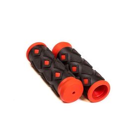 Грипсы велосипедные Jokie KIDS, 95 мм, резина, черный/оранжевый, CGRPBK100150, изображение  - НаВелосипеде.рф