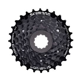 Кассета велосипедная Shimano ALTUS CS-HG200-7, 7 скоростей, 12-32 зуба, черный, ACSHG2007232T, изображение  - НаВелосипеде.рф