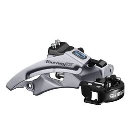 Переключатель передний SHIMANO TOURNEY FD-TX800-TS3, универсальная тяга, 34.9 мм, 42-48T, AFDTX800TSL3, изображение  - НаВелосипеде.рф