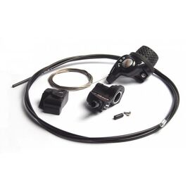 Шифтер велосипедный SHIMANO NEXUS LS-3S35E, Revoshift, правая, 3 скорости, для планетарной втулки, LS-3S35E180LSB, изображение  - НаВелосипеде.рф