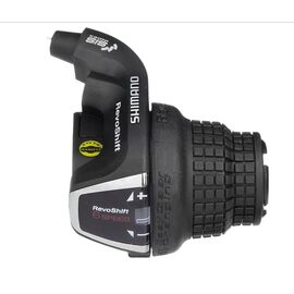Шифтер велосипедный SHIMANO TOURNEY SL-RS35, Revoshift, правый, 6 скоростей , 22,2 мм, ASLRS35R6CT, изображение  - НаВелосипеде.рф