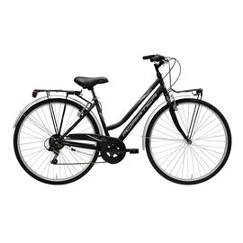 Городской велосипед Adriatica MOVIE 6V Lady 28" 2020, Вариант УТ-00217105: Рама: 45см (Рост: 168-178см), Цвет: черный, изображение  - НаВелосипеде.рф
