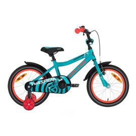 Детский велосипед KELLYS Wasper 16" 2020, Вариант УТ-00217111: Возраст: 3-6 лет (Рост: 100-110см), Цвет: blue , изображение  - НаВелосипеде.рф
