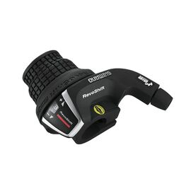 Шифтер велосипедный SHIMANO TOURNEY SL-RS35, Revoshift, левый, 3 скорости, 22,2 мм, ASLRS35LNBT, изображение  - НаВелосипеде.рф