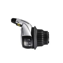 Шифтер велосипедный SHIMANO TOURNEY SL-RS45, Revoshift, правый, 7 скоростей, 22,2 мм, трос 2400 мм, ASLRS45R7CT, изображение  - НаВелосипеде.рф