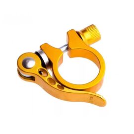 Хомут подседельного штыря с эксцентриком FORWARD, 34,9 мм, золотистый, H34.9GOLD, изображение  - НаВелосипеде.рф