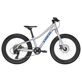 Детский велосипед Trek Roscoe 20 KDS 20" 2020, Вариант УТ-00217457: Возраст: 6-9 лет (Рост: 120-135см), Цвет: Quicksilver , изображение  - НаВелосипеде.рф