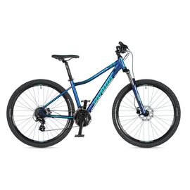 Горный велосипед Author Impulse ASL 27,5" 2021, Вариант УТ-00218563: Рама: 16" (Рост: 161-170см), Цвет: Extreme White (Menthol Green / Navy Blue) // Navy Blue , изображение  - НаВелосипеде.рф