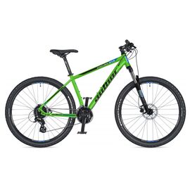 Горный велосипед Author Impulse 27,5" 2021, Вариант УТ-00218522: Рама: 17" (Рост: 156-170см), Цвет: Fresh Green (Black / Blue) // Black , изображение  - НаВелосипеде.рф