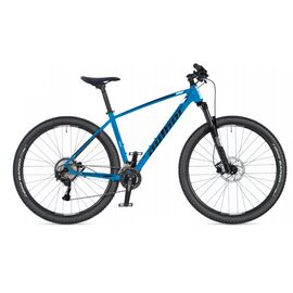Горный велосипед Author Pegas 29" 2021, Вариант УТ-00218548: Рама: 17" (Рост: 156-170см), Цвет: Summer Blue (Black / White) // Black, изображение  - НаВелосипеде.рф