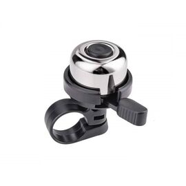 Звонок велосипедный FORWARD L-A-67, алюминий/пластик, серебристый металлик, RNVLA6700001, изображение  - НаВелосипеде.рф