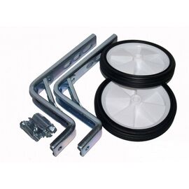 Приставные колеса Forward, 12"-18", 120 мм, черный/белый, NN001421, изображение  - НаВелосипеде.рф