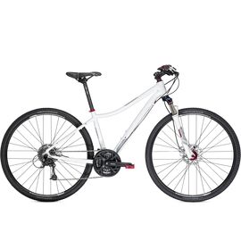 Гибридный велосипед Trek Fisher Neko SL WSD HBR 700C 2014, Вариант УТ-00217379: Рама: 14 (Рост: 135-155см), Цвет: Seeglass Trek White/Ghost Grey, изображение  - НаВелосипеде.рф