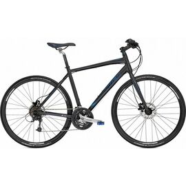 Гибридный велосипед Trek 7.4 FX Disc HBR 700C 2014, Вариант УТ-00217403: Рама: 15 (Рост: 145-160см), Цвет: Matte Trek Black, изображение  - НаВелосипеде.рф