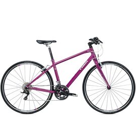 Гибридный велосипед Trek 7.5 FX WSD 700С 2015, Вариант УТ-00217426: Рама: 15 (Рост: 145-160см), Цвет: Seeglass Sangria, изображение  - НаВелосипеде.рф