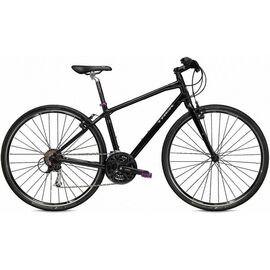Гибридный велосипед Trek 7.3 FX WSD 700C 2016, Вариант УТ-00217435: Рама: 17 (Рост: 156-170см), Цвет: Seeglass Trek Black , изображение  - НаВелосипеде.рф