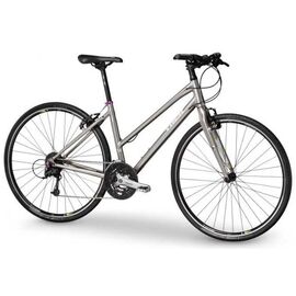 Городской велосипед Trek 7.4 FX WSD L 700C 2016, Вариант УТ-00217438: Рама: 15L (Рост: 145-160см), Цвет: Platinum, изображение  - НаВелосипеде.рф