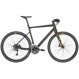 Городской велосипед Bergamont Sweep 4 28" 2020, Вариант УТ-00218116: Рама: 48 см (Рост: 161-172см), Цвет: black/copper dust/copper (matt/shiny), изображение  - НаВелосипеде.рф