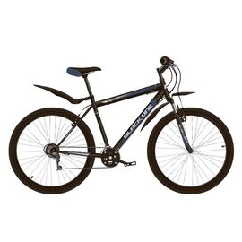 Горный велосипед Black One Onix 27.5" 2020, Вариант УТ-00211585: Рама: 16" (Рост: 150-165см), Цвет: черный/синий/серый, изображение  - НаВелосипеде.рф