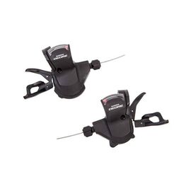 Шифтер велосипедный SHIMANO DEORE SL-M610, с тросами, левая 2/3ск, правая 10ск, KSLM610LB/610RA, изображение  - НаВелосипеде.рф