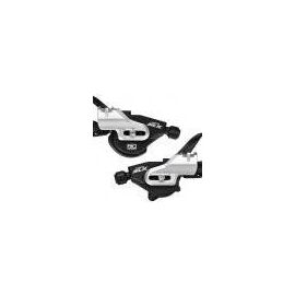 Шифтер велосипедный SHIMANO SLX SL-M670, с тросами, левая 2/3ск, правая 10ск, KSLM670RA/670LB, изображение  - НаВелосипеде.рф