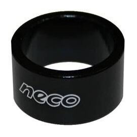 Рулевой спейсер для велосипеда NECO, кольцо проставочное, 20 мм, Тайвань, черный, NECOAS3620, изображение  - НаВелосипеде.рф
