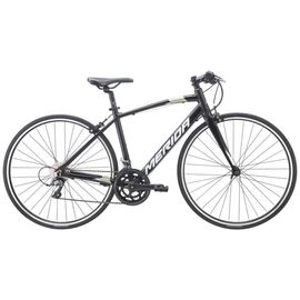 Городской велосипед Merida Speeder GT-R (80) 700C 2020, Вариант УТ-00218141: Рама: L(56cm) (Рост: 178-187см). Цвет: MattAntracite/Black/Green , изображение  - НаВелосипеде.рф