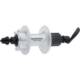 Велосипедная втулка Shimano M475, задняя, под кассету, 32 отверстия, 8/9 скоростей, QR, EFHM475BZSS, изображение  - НаВелосипеде.рф