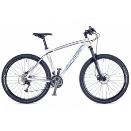 Горный велосипед AUTHOR Traction 2016, Вариант УТ-00018271: 17", рост 159-170 см, белый/синий, изображение  - НаВелосипеде.рф