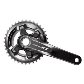 Система шатунов велосипедная Shimano Deore XT M8000-2, 175 мм, для 11 ск, с бонками для CL 48.8мм, IFCM8000EX66, изображение  - НаВелосипеде.рф