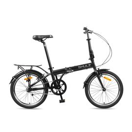 Складной велосипед Shulz Max 2016, Вариант УТ-00023211: Рост 150-200 см, матовый черный, изображение  - НаВелосипеде.рф