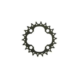 Звезда передняя SHIMANO SLX FC-M675, 24T-AM, черная, Y1NA24000, изображение  - НаВелосипеде.рф