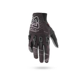 Велоперчатки Leatt DBX 3.0 X-Flow Glove, черно-бело-серые, 6016000163, Вариант УТ-00042750: Размер: L (194-200 мм), изображение  - НаВелосипеде.рф