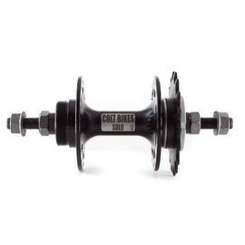 Втулка велосипедная ColtBikes SOLO, задняя, 36H, промподшипник, чёрный, CBHRB26636, изображение  - НаВелосипеде.рф