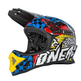 Шлем подростковый велосипедный O'Neal BACKFLIP Youth Helmet WILD, multi, 0500-713, Вариант УТ-00204435: Размер: M (48-50cm), изображение  - НаВелосипеде.рф