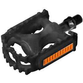 Педали велосипедные FEIMIN FP-628, детские, ось 9/16", пластик, чёрные, 360074, изображение  - НаВелосипеде.рф
