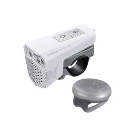 Фара велосипедная Topeak SoundLite USB, передняя, White, TMS077W, изображение  - НаВелосипеде.рф
