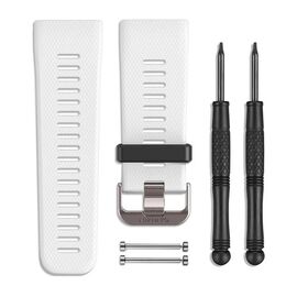 Ремешок сменный для смарт-часов Garmin vivoactive HR, White, 010-12497-01, изображение  - НаВелосипеде.рф