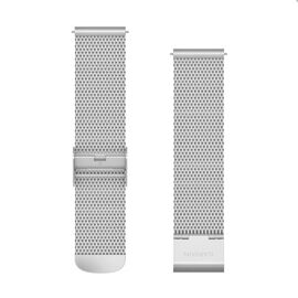 Ремешок сменный для смарт-часов Garmin vivomove Luxe, 20mm, Milanese, Silver, 010-12924-23, изображение  - НаВелосипеде.рф