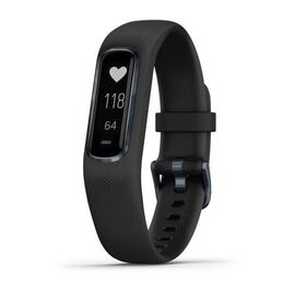 Фитнес-браслет Garmin vivosmart 4, EEU, S/M, Black/Slate, 010-01995-20, изображение  - НаВелосипеде.рф