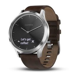 Смарт-часы Garmin vivomove HR, E EU, Premium, L, Black-Silver, 010-01850-24, изображение  - НаВелосипеде.рф