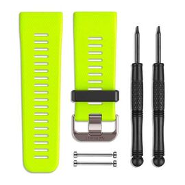 Ремешок сменный для фитнес-часов Garmin vivoactive HR, Force Yellow, 010-12497-02, изображение  - НаВелосипеде.рф