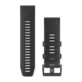 Ремешок сменный для Garmin Fenix 5XPlus, 26mm, QuickFit, Silicone Band, Black, 010-12741-00, изображение  - НаВелосипеде.рф