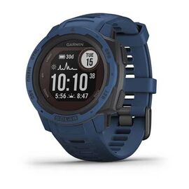 Смарт-часы Garmin Instinct Solar, Tidal Blue, 010-02293-01, изображение  - НаВелосипеде.рф