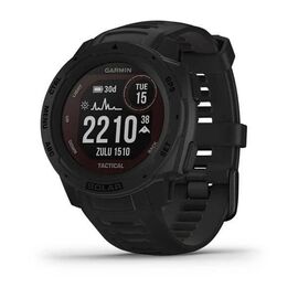 Смарт-часы Garmin Instinct Solar, Tactical Edition, GPS Watch, Black, 010-02293-03, изображение  - НаВелосипеде.рф