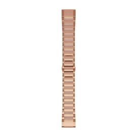 Ремешок сменный для спортивных часов Garmin, QuickFit, 20mm, металл, розово-золотой, 010-12739-02, изображение  - НаВелосипеде.рф