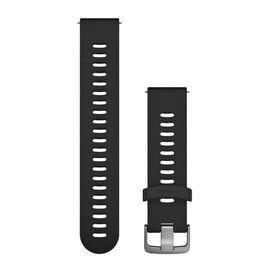 Ремешок сменный для смарт-часов Garmin Forerunner 6, черный, 010-11251-0Y, изображение  - НаВелосипеде.рф