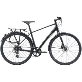 Гибридный велосипед Welt Highway 700C 2020 , Вариант УТ-00197870: Рама: М (Рост: 160 -175 см), Цвет: матовый черный , изображение  - НаВелосипеде.рф