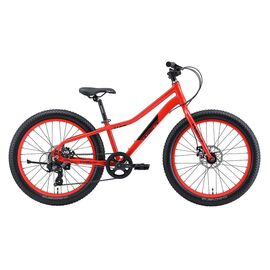 Подростковый велосипед Welt Fat Freedom 24" 2020, Вариант УТ-00197872: Возраст ребенка: 8-13 лет (рост 135-150 см), Цвет: красный , изображение  - НаВелосипеде.рф